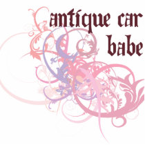 Antique Car Babe photo sculptures by busybees Antique Car Babe photo sculptures