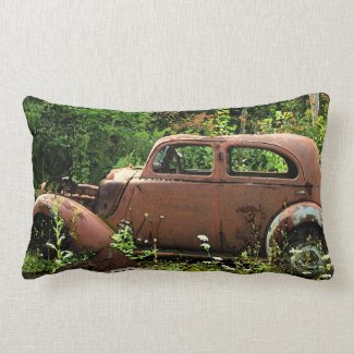 Antique Car Pillow