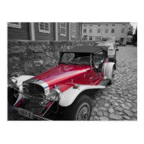 Antique Car Postcard