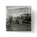 Antique Car Repair Garage, early 1900s buttons