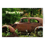 Antique Car Thank You Card