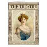 Antique Card about the Theatre