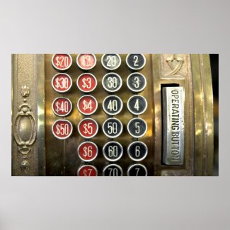 Antique Cash Register print