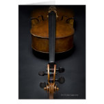 Antique Cello Greeting Cards