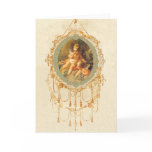 Antique Cherub Ornate Art Design Cards