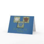 Antique Chinese Kimono Images Greeting Card