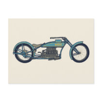 Antique Chopper II Post Cards