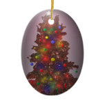 "Antique Christmas Tree" Christmas Ornament