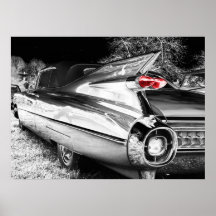 Antique Chrome Car Print