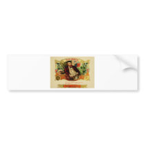 Antique Cigar Label  THE JUDGE  (L6) Bumper Sticker