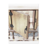 Antique Cigar Table Postcard