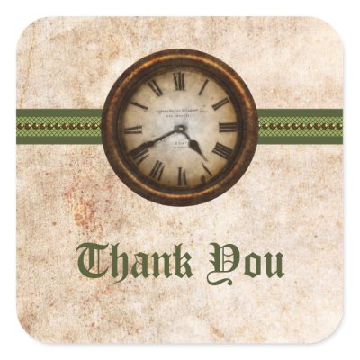 Thank You Clock