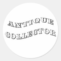 antique collector stickers