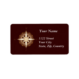 Compass Labels, Compass Address Labels, Return Address Labels ...