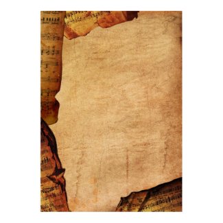 Antique Composition Poster print