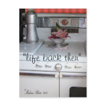 Antique- Cookstove Postcard- #1- customize