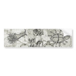 Antique Cryptozoology Bumper Sticker