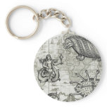 Antique Cryptozoology Keychain