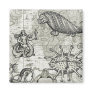 Antique Cryptozoology Magnet