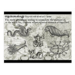 Antique Cryptozoology Postcards