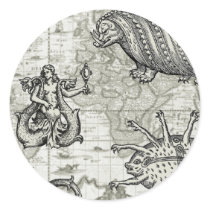 Antique Cryptozoology Sticker
