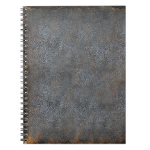 Antique Distressed Leather Book Spiral Notebooks