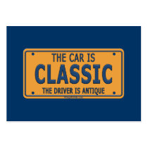 Antique Driver Classic Car Business Card Templates