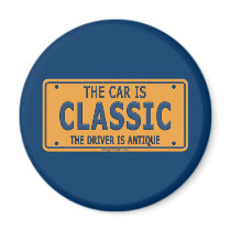 Antique Driver Classic Car Magnets