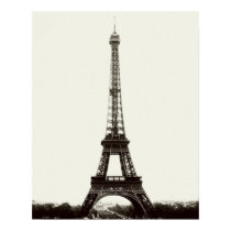Antique Eiffel Tower posters