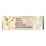 Antique Elegance Mini Business Profile Cards Business Cards
