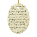 Antique Ephemera Cursive Calligraphy Script Poetry Ornament
