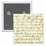 Antique Ephemera Cursive Calligraphy Script Sample Buttons