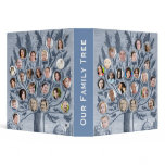 Antique Family Tree - Add up to 48 Photos 1.5 inch Vinyl Binders