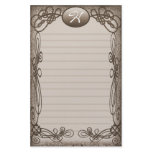 antique fancy lined stationery
