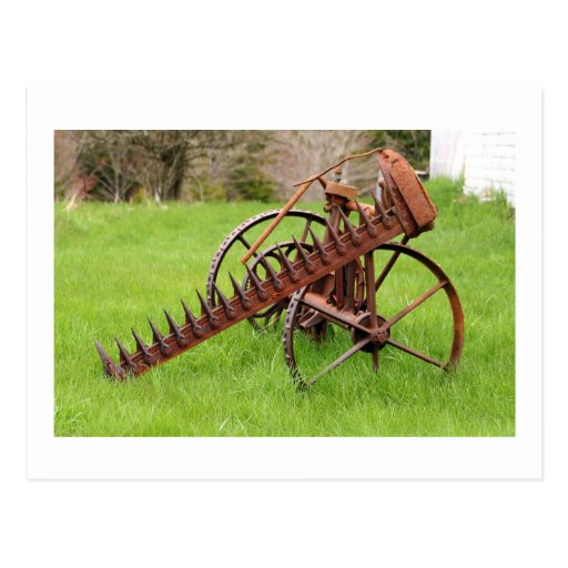 Antique Farm Equipment Postcard Zazzle