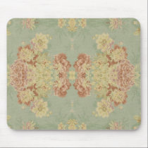 Antique Floral Design Mouse Pad mousepads