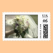 Antique Flowers postage