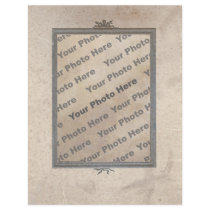 Antique Frame Paper Flyer Design