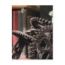 Antique Gears and Books Post Card
