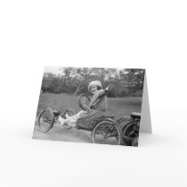 Antique Go Cart, early 1900s Greeting Cards