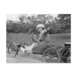 Antique Go Cart, early 1900s postcards