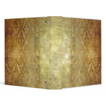 Antique Gold Binder