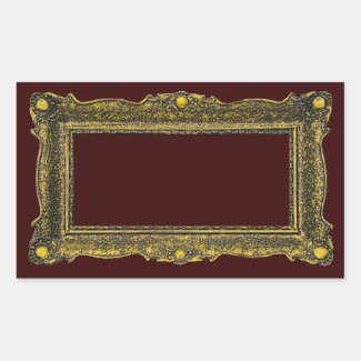 Antique Gold Picture Frame