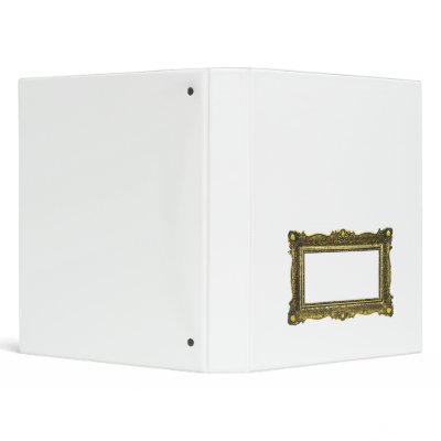Antique Gold Picture Frame Binders by skaljac