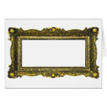 Antique Gold Picture Frame cards