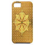 Antique Gold Wallpaper art iPhone 5 Case