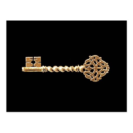 Skeleton Key Cards, Skeleton Key Card Templates, Postage, Invitations