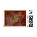 Antique Goth Syle Monogrammed Cards, Letter S postage by naturetees Antique Goth Syle Monogrammed Cards, Letter S postage
