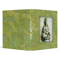 Antique Green Kwan Yin binder