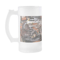 Antique guns beer mug by vitaliy Antique guns beer mug